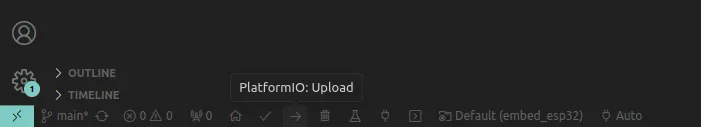 PlatformIO upload